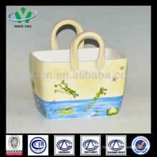 Ceramic Frog Basket Kitchen Ware